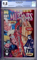 New Mutants #98 CGC 9.8 w