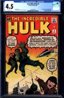 Incredible Hulk #3 CGC 4.5 ow