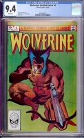 Wolverine Limited Series #4 CGC 9.4 w