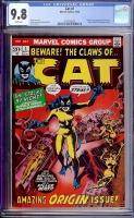 Cat #1 CGC 9.8 w