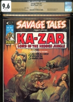 Savage Tales #7 CGC 9.6 w Mass. Copy