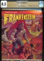 Castle of Frankenstein #19 CGC 8.5 ow/w White Mountain