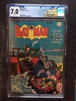 Batman #43 CGC 7.0 w