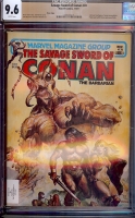 Savage Sword of Conan #70 CGC 9.6 w Mass. Copy