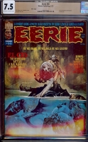 Eerie #66 CGC 7.5 ow/w Mass. Copy