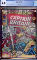 Captain Britain #5 CGC 9.8 w