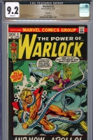 Warlock #3 CGC 9.2 w Winnipeg