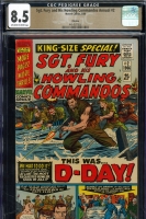 Sgt. Fury and His Howling Commandos Annual #2 CGC 8.5 ow/w Winnipeg