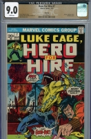 Hero For Hire #7 CGC 9.0 w Winnipeg