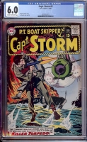 Capt. Storm #5 CGC 6.0 cr/ow