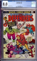 Defenders #9 CGC 8.0 ow/w