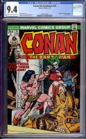 Conan The Barbarian #34 CGC 9.4 ow/w