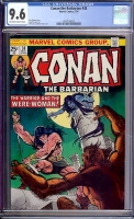 Conan The Barbarian #38 CGC 9.6 ow/w