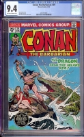 Conan The Barbarian #39 CGC 9.4 ow/w