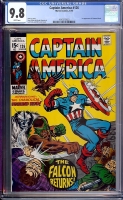 Captain America #126 CGC 9.8 w