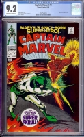 Captain Marvel #2 CGC 9.2 ow/w