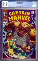 Captain Marvel #6 CGC 9.2 ow/w