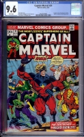 Captain Marvel #31 CGC 9.6 w