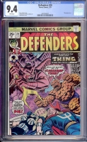 Defenders #20 CGC 9.4 w