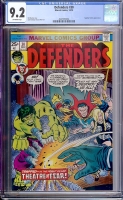 Defenders #30 CGC 9.2 w