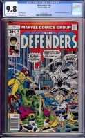 Defenders #49 CGC 9.8 ow/w