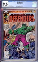 Defenders #81 CGC 9.6 w