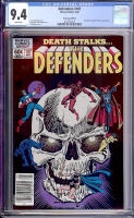 Defenders #107 CGC 9.4 w Newsstand Edition