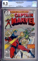 Captain Marvel #62 CGC 9.2 ow/w