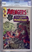 Avengers #17 CGC 9.0 ow/w