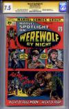 Marvel Spotlight #2 CGC 7.5 ow/w CGC Signature SERIES