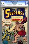 Tales of Suspense #40 CGC 8.0 ow/w