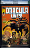 Dracula Lives #13 CGC 9.4ow/w