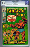 Fantastic Four #107 CGC 9.0 w