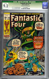 Fantastic Four #108 CGC 9.2ow/w