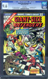 Giant-Size Defenders #3 CGC 9.6 w