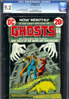 Ghosts #10 CGC 9.2 ow/w