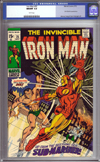 Iron Man #25 CGC 9.8 w