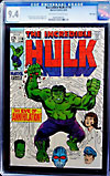 Incredible Hulk #116 CGC 9.4ow/w Mile High II