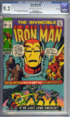 Iron Man #34 CGC 9.2 ow/w Winnipeg