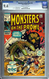 Monsters on the Prowl #10 CGC 9.4ow/w