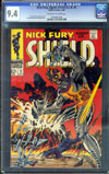 Nick Fury, Agent of SHIELD #2 CGC 9.4ow/w