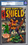 Nick Fury, Agent of SHIELD #15 CGC 9.4 ow/w