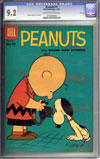 Peanuts #4 CGC 9.2 ow/w File Copy