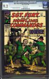 Sgt. Fury and His Howling Commandos #57 CGC 9.2 ow Massachusetts