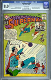 Superman #156 CGC 8.0w