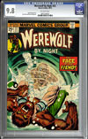 Werewolf By Night #22 CGC 9.8 ow