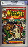 Werewolf By Night #4 CGC 9.6 ow/w Massachusetts