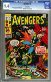 Avengers #84 CGC 9.4 w