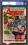 Avengers #98 CGC 9.4 ow