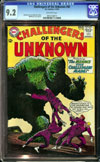 Challengers of the Unknown #38 CGC 9.2 ow Newsstand Collection